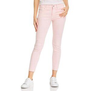 Aqua Pink Stretch Denim Skinny Jeans 27 NWT